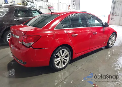 2012 Chevrolet Cruze Ltz из США, поврежденный, VIN 1G1PH5SC9C7253107